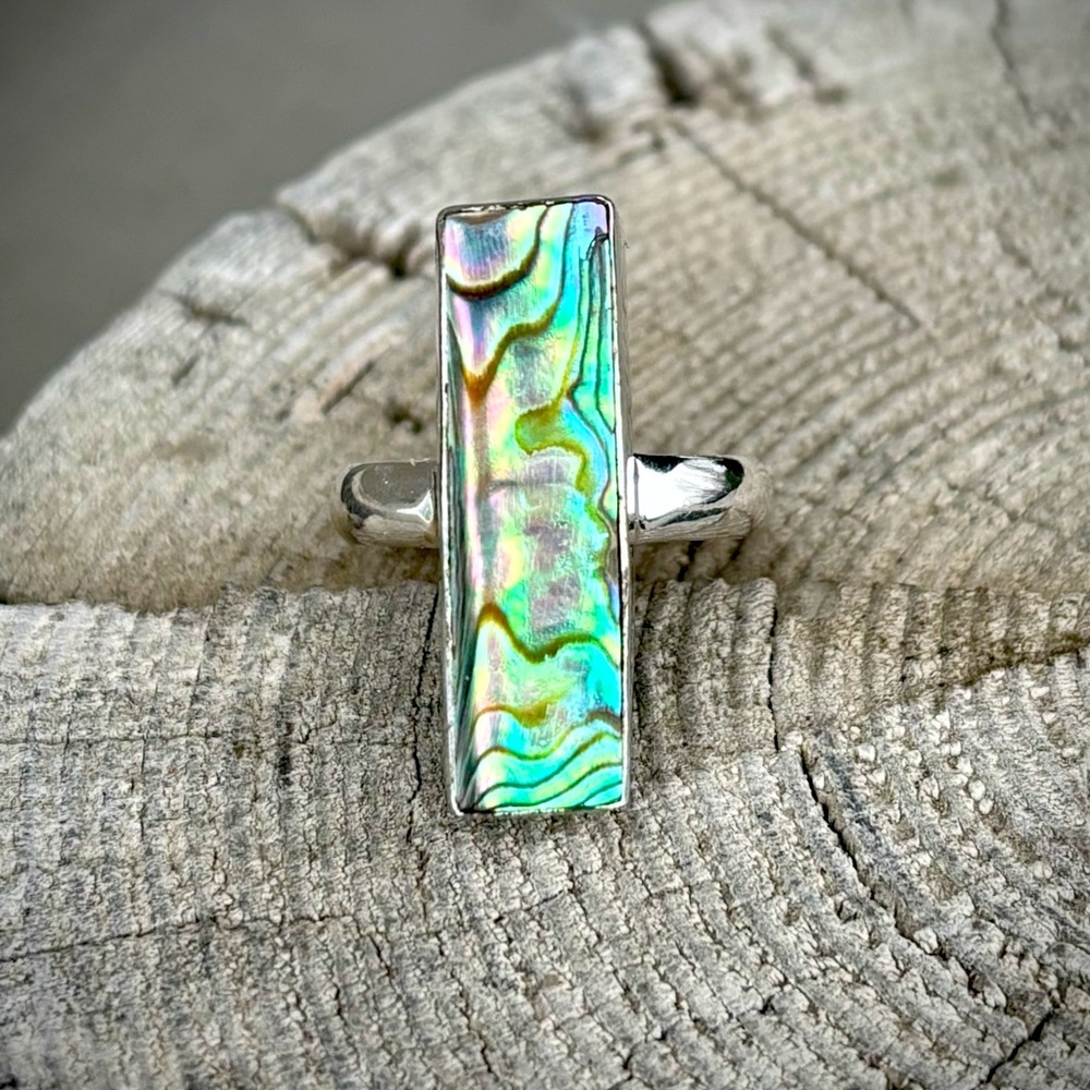 Abalone Shell Ring Shell Ring - image 4